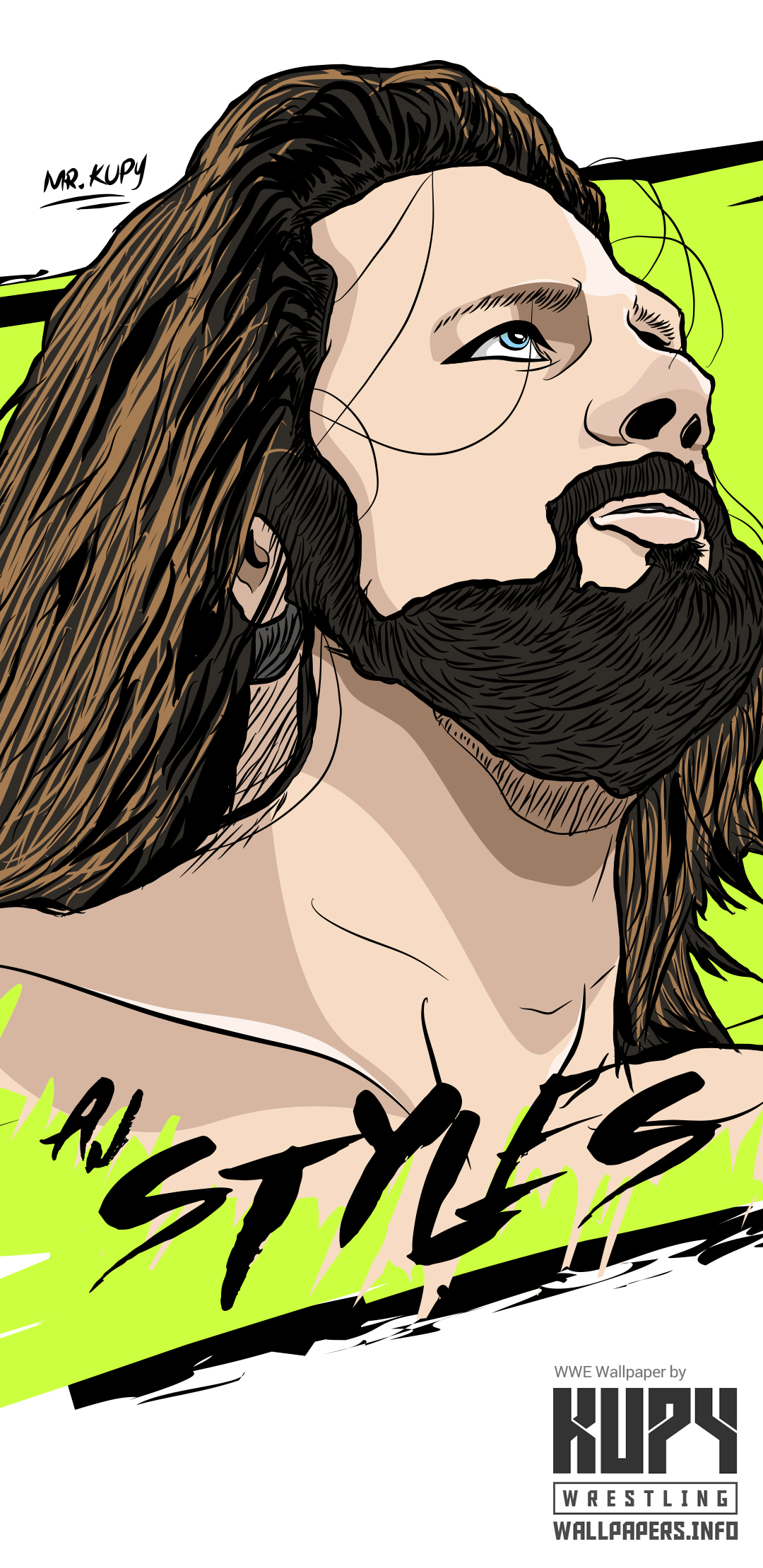 Wwe Art - HD Wallpaper 