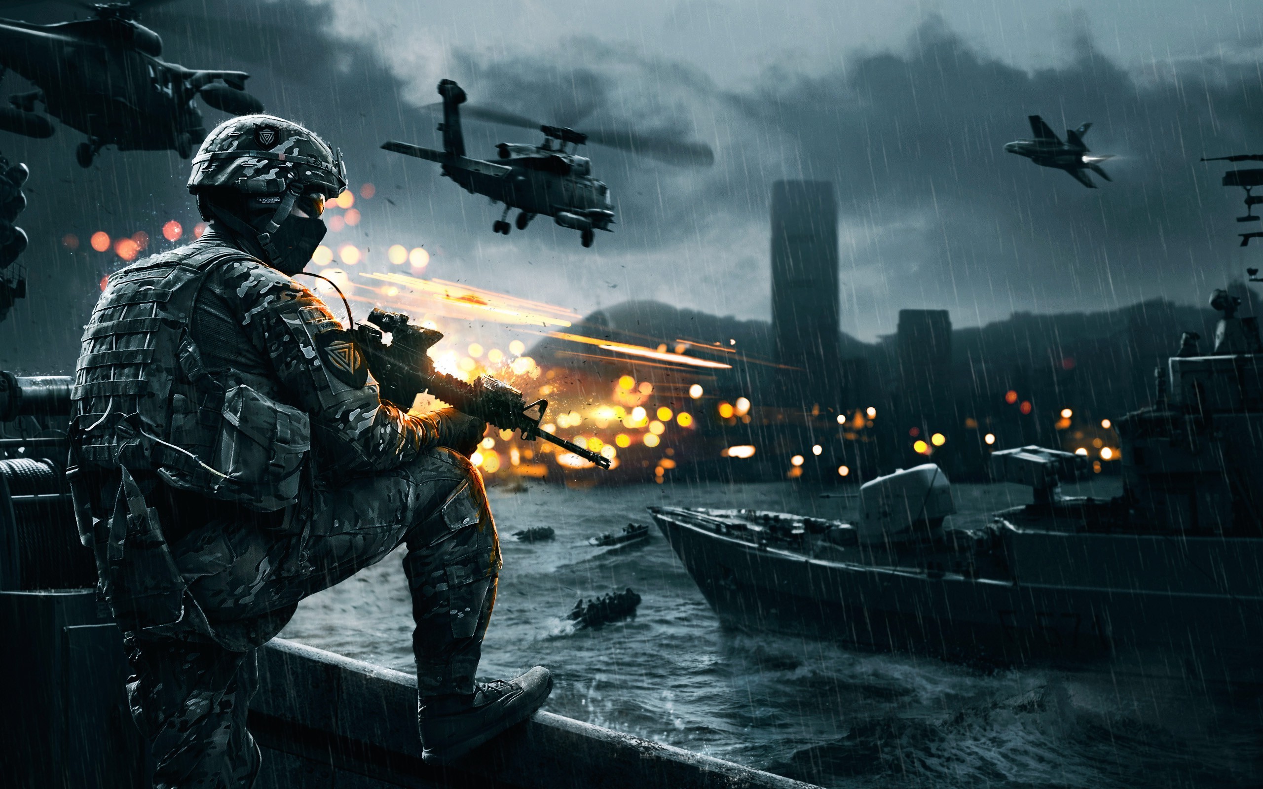 Battlefield 4 Wallpaper 4k - HD Wallpaper 