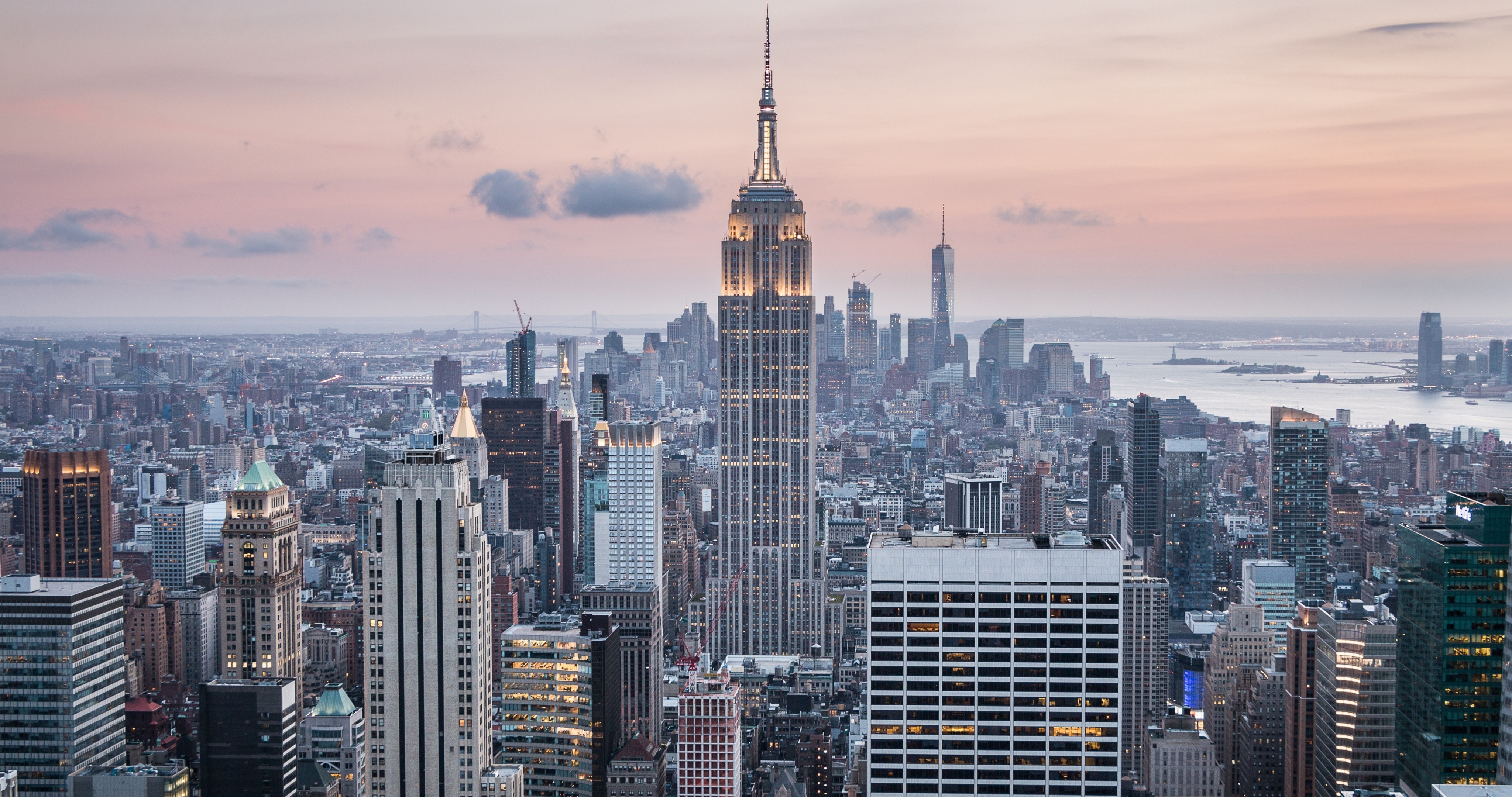 New York, Skyscrapers, Usa, Buildings - New York City - HD Wallpaper 