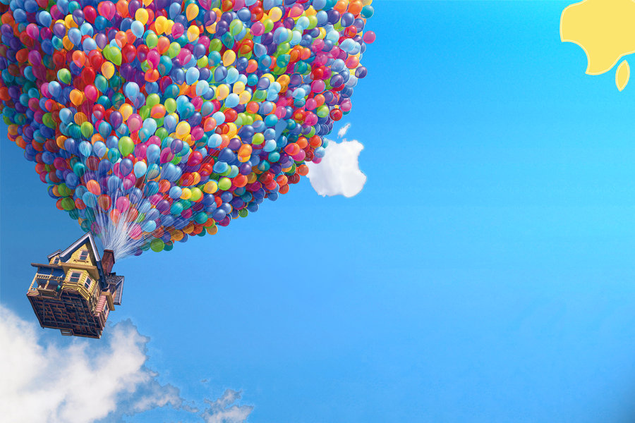 Wallpapers Of Up - Up House In The Sky - HD Wallpaper 