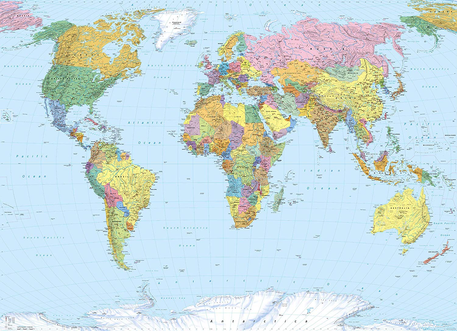 World Map - HD Wallpaper 