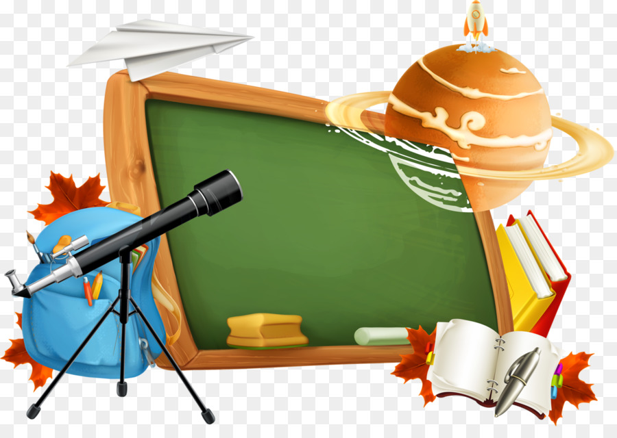 Elementary School Desktop Wallpaper - Back To School Astronomy Them - HD Wallpaper 