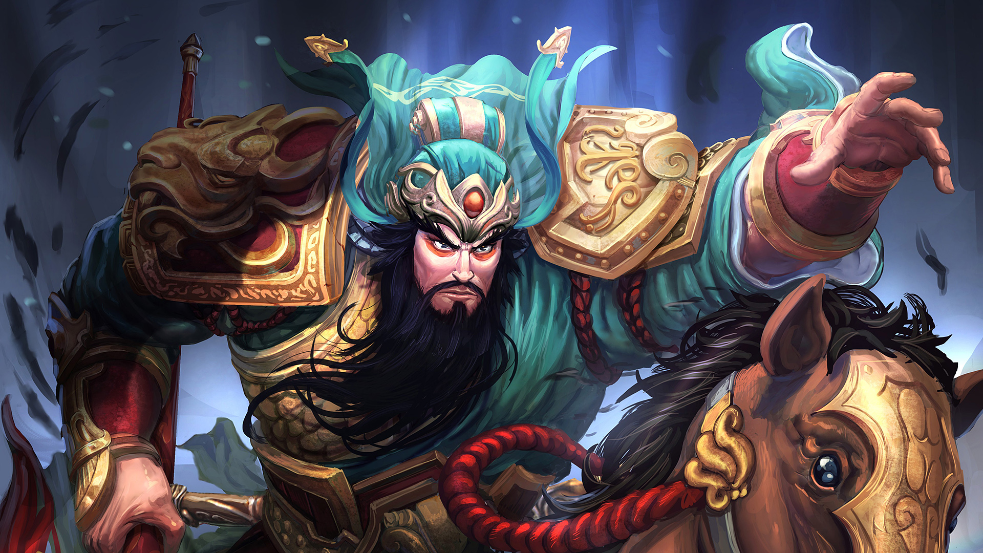 Guan Yu Smite - HD Wallpaper 