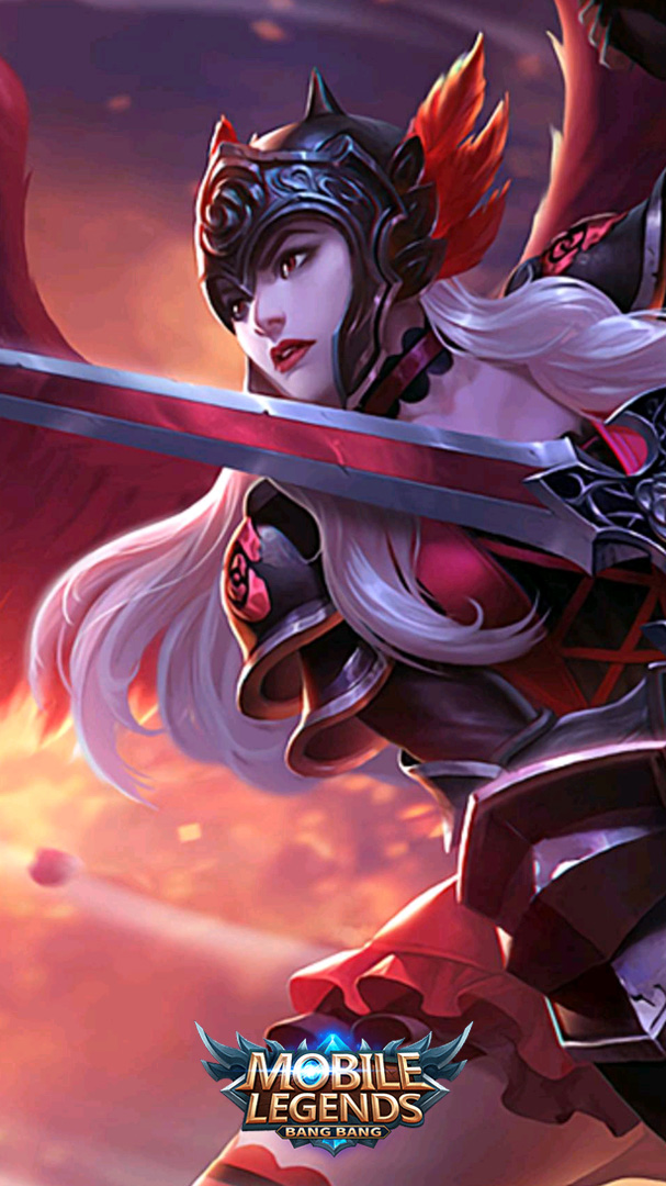 Mobile Legends Freya Dark Rose - HD Wallpaper 