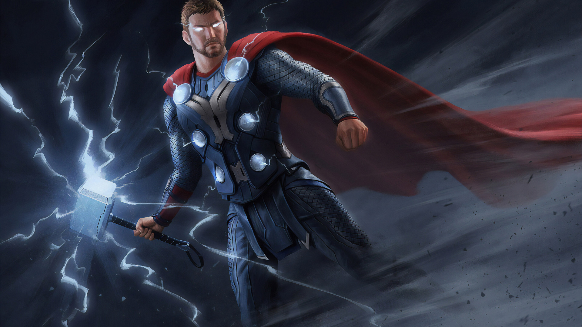 Thor Art - HD Wallpaper 