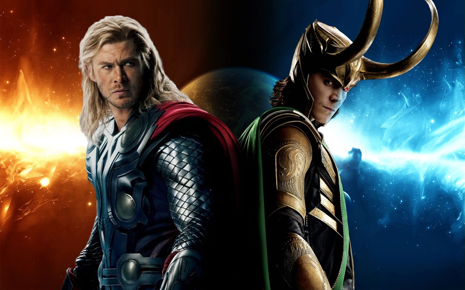 Thor And Loki - HD Wallpaper 