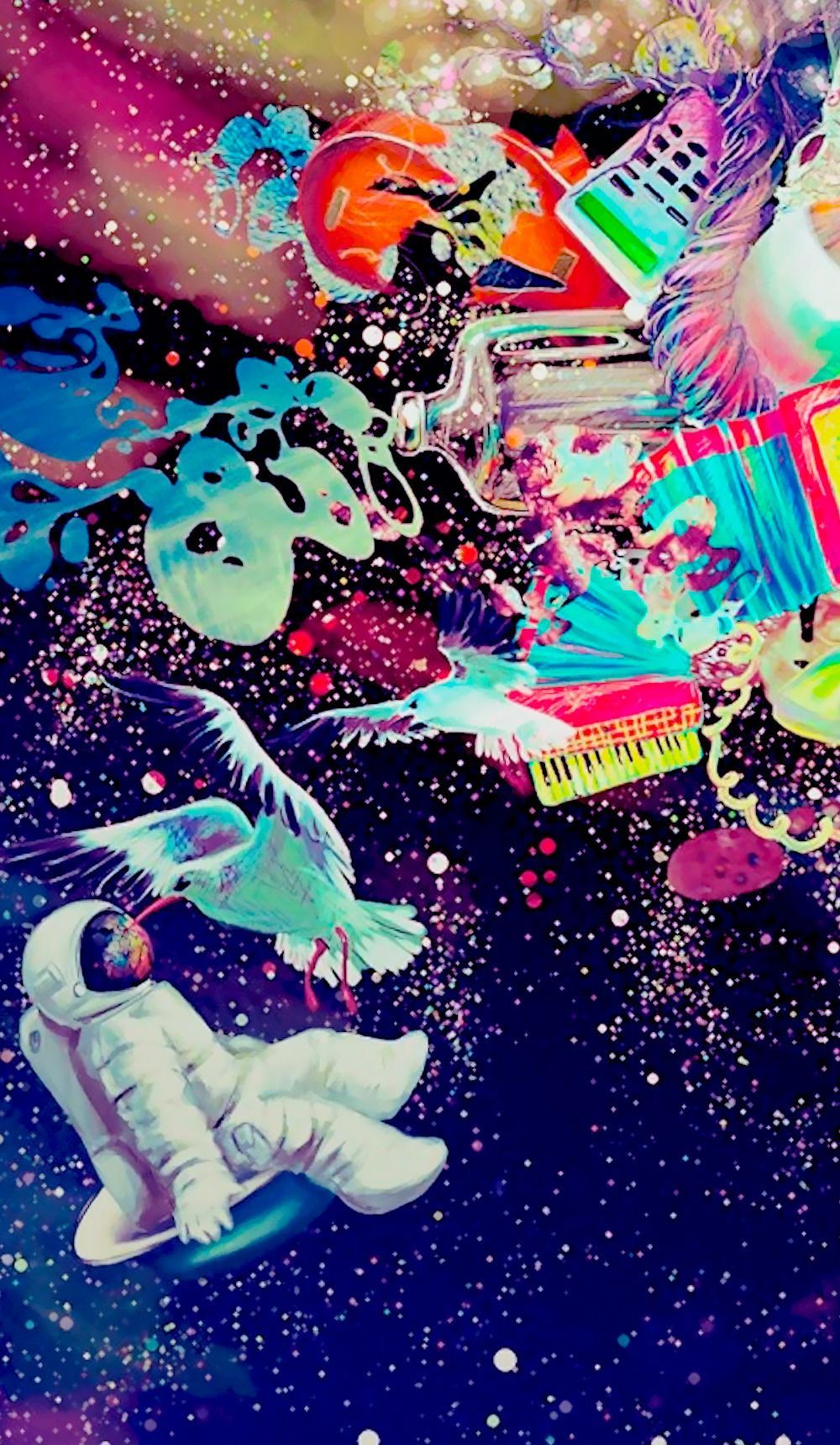 Collection by anna klevenhagen • last updated 3 weeks ago. Trippy Aesthetic : Aesthetic Trippy Astronaut 1000x1718 Wallpaper Teahub Io