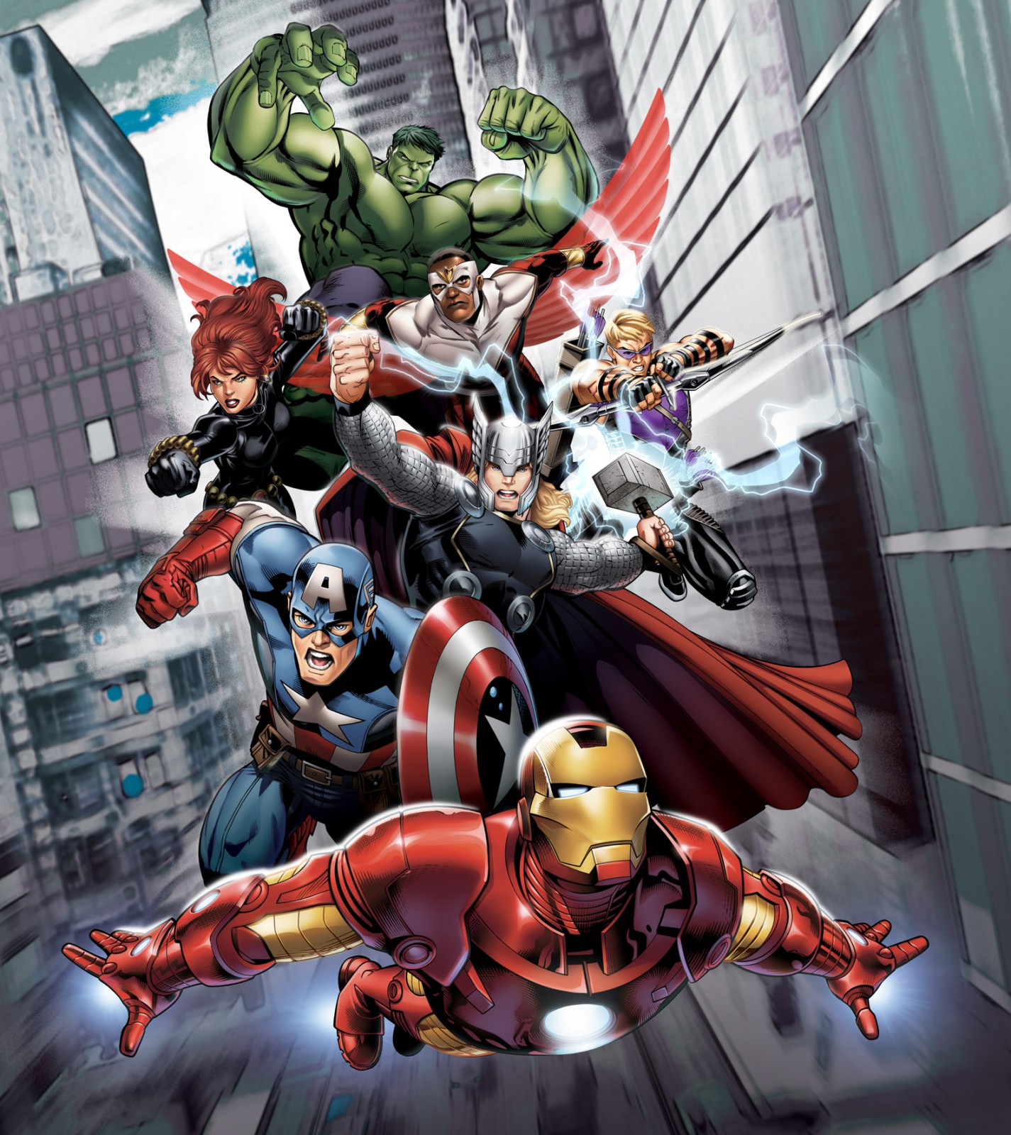 Marvel Comics Avengers Assemble - HD Wallpaper 