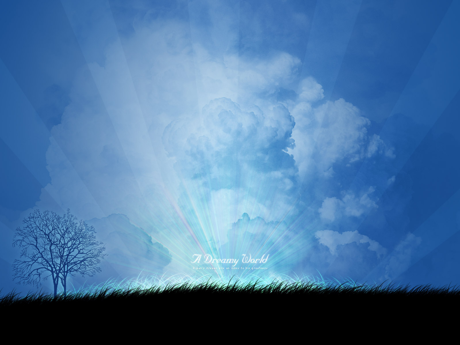 Dreamy Dark World - Dreamy World - HD Wallpaper 