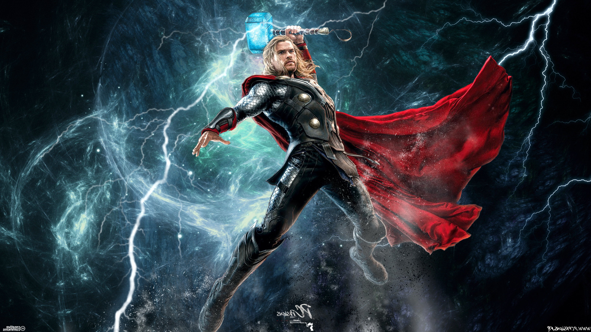 39 Thor Wallpapers, Hd Creative Thor Pictures, Full - Thor With Hammer Hd - HD Wallpaper 