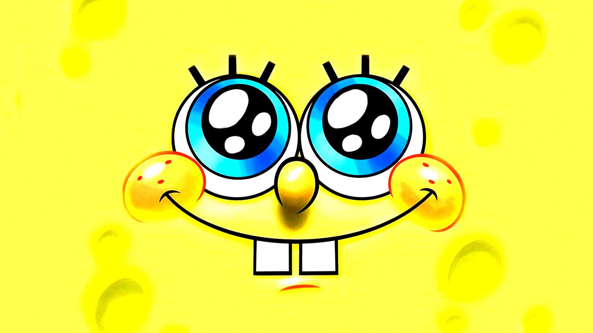 Spongebob High Contrast Wallpaper - Spongebob Hd Background - HD Wallpaper 