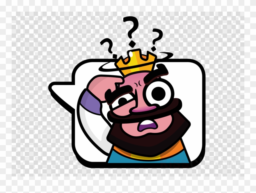 Clash Royale Cartas Del Rey Clipart Clash Royale Clash - Clash Royale Emotes Png - HD Wallpaper 