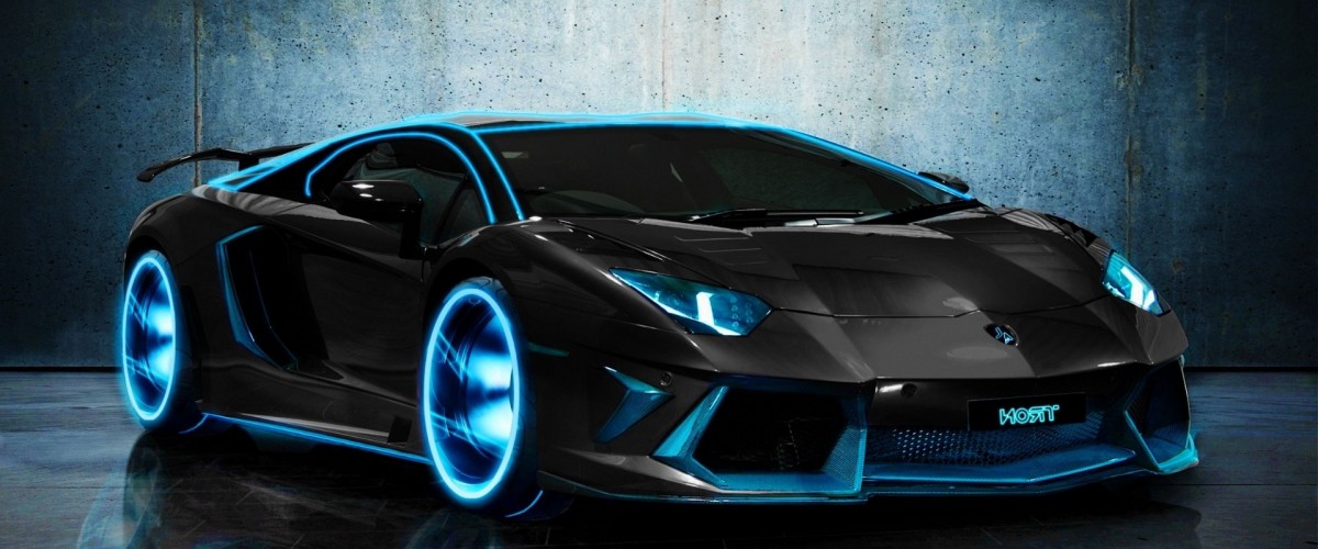 Cropped-lamborghini1 - Lamborghini Aventador Glow In The Dark - HD Wallpaper 