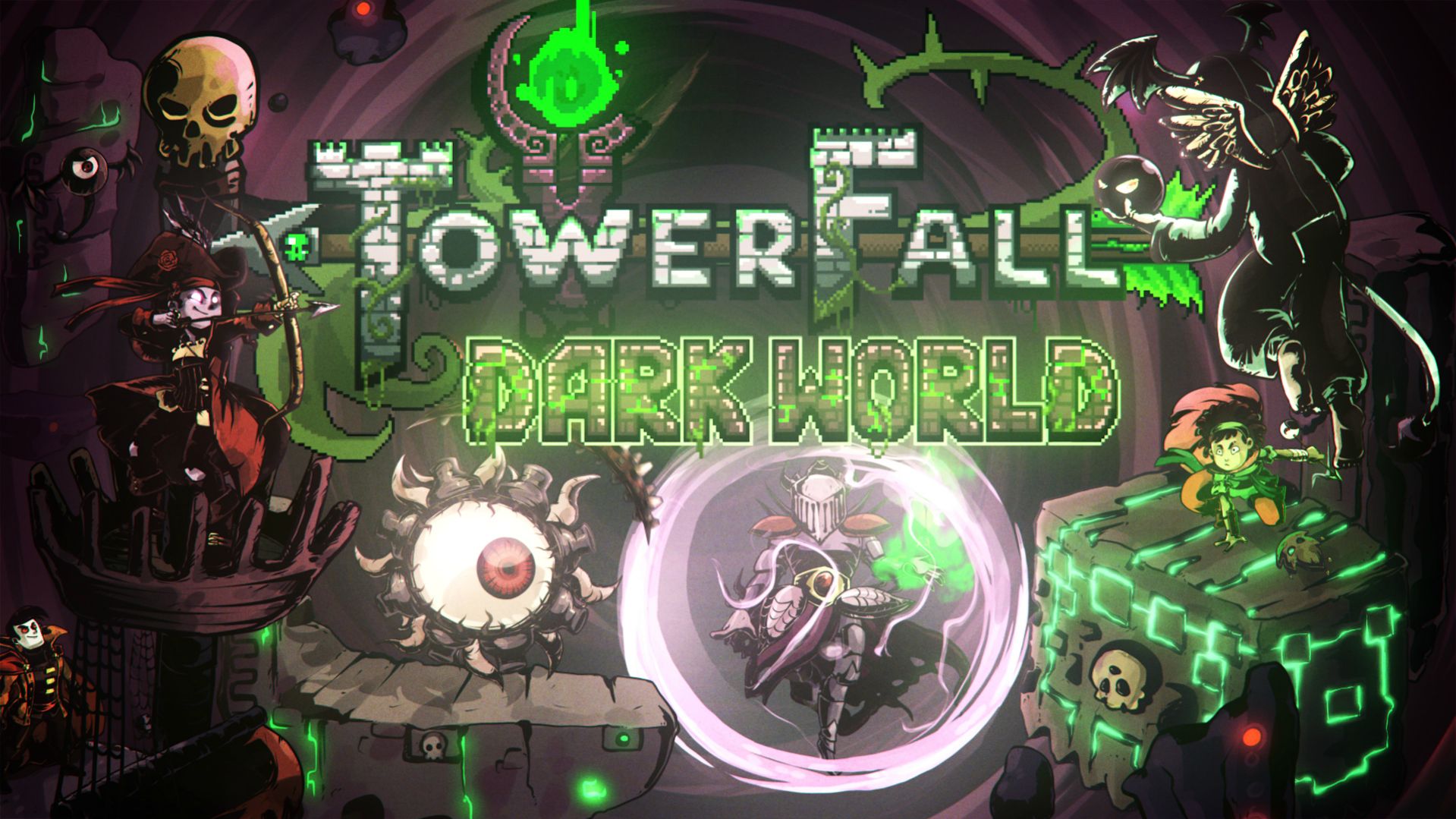 Towerfall Dark World - HD Wallpaper 