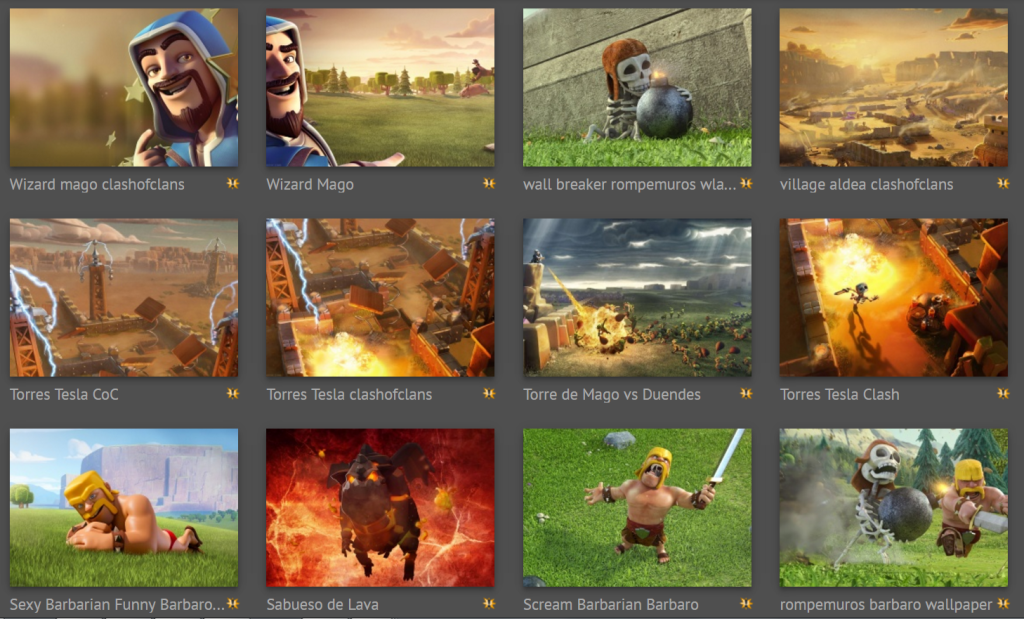 Wallpapers Clash - Clash Of Clans Fondos De Pantalla - HD Wallpaper 