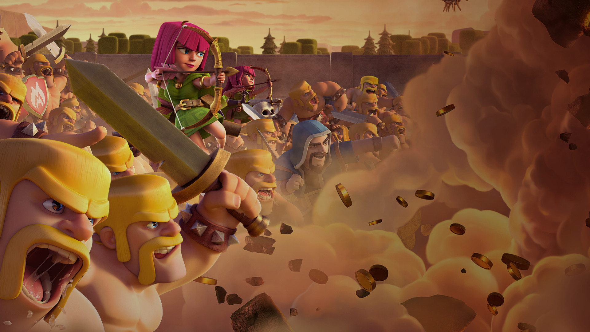 Clash Of Clans Clan War League - HD Wallpaper 