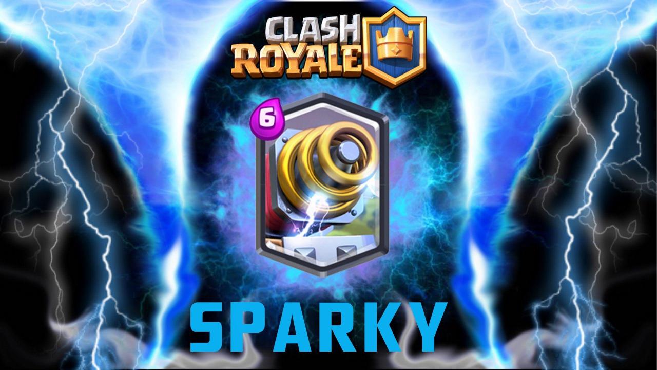 Image - Clash Royale Wallpaper Sparky - HD Wallpaper 