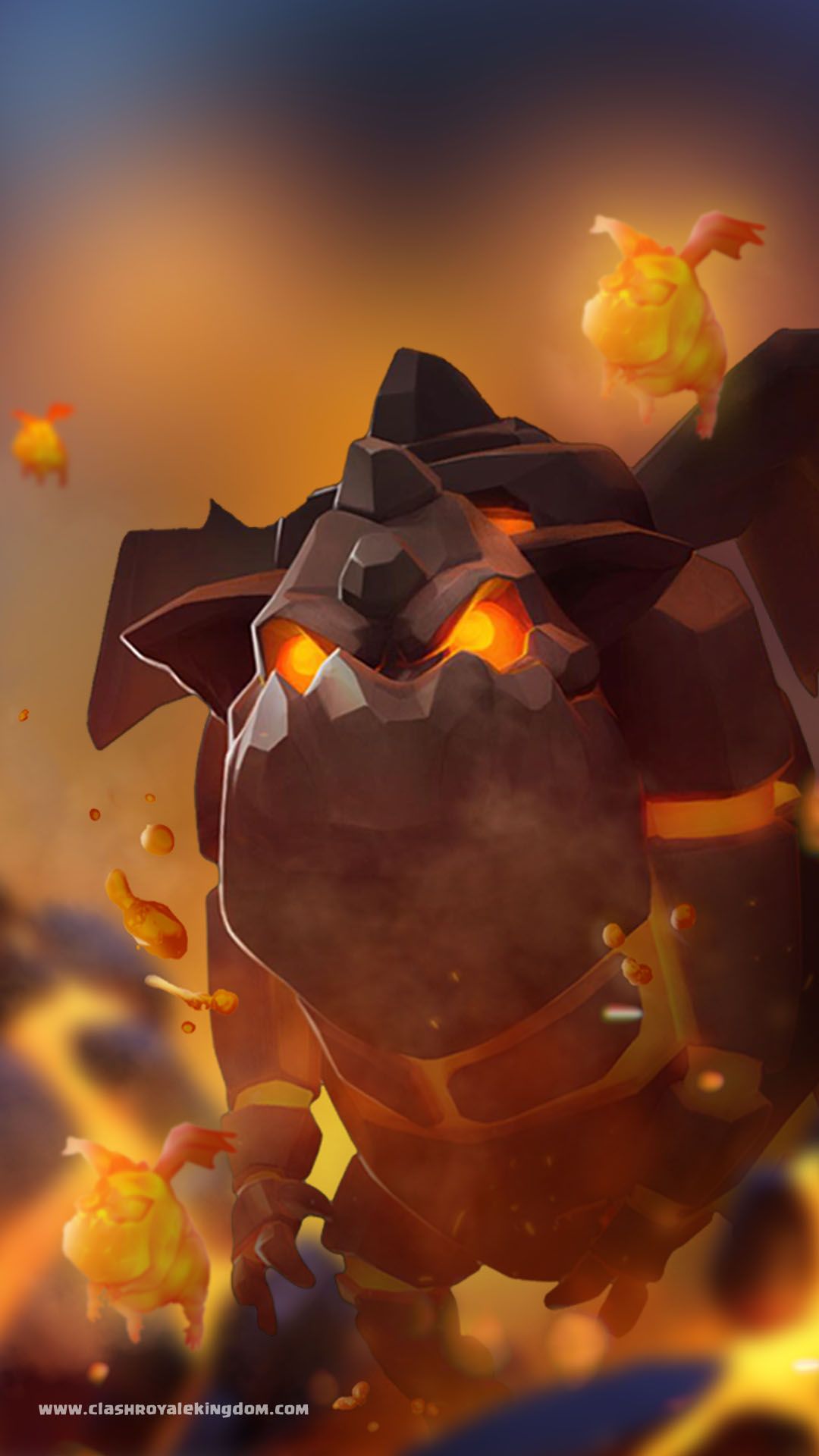 Clash Royale Lava Hound - HD Wallpaper 