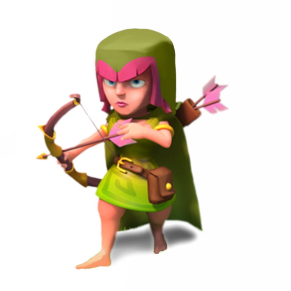 Archer Clash Of Clans - HD Wallpaper 