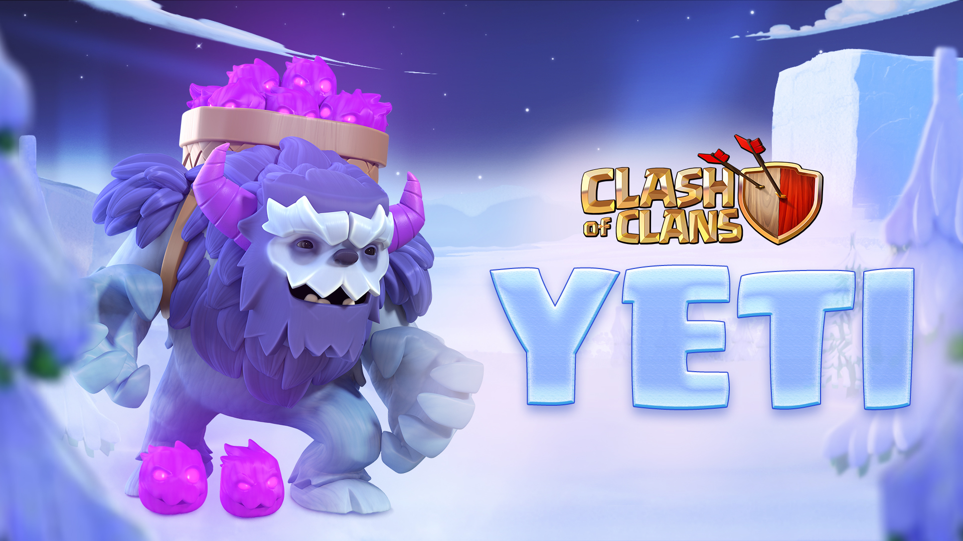 Clash Of Clans Yeti - HD Wallpaper 