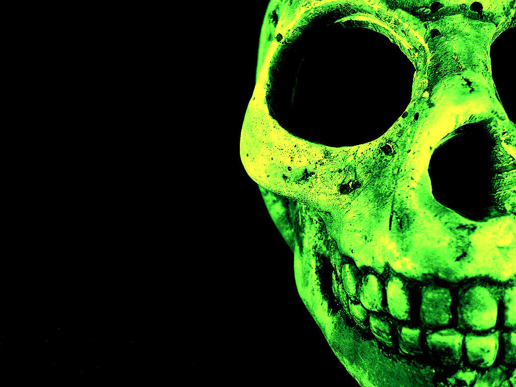 Awesome Skull Free Background Id - Dark Skull - HD Wallpaper 