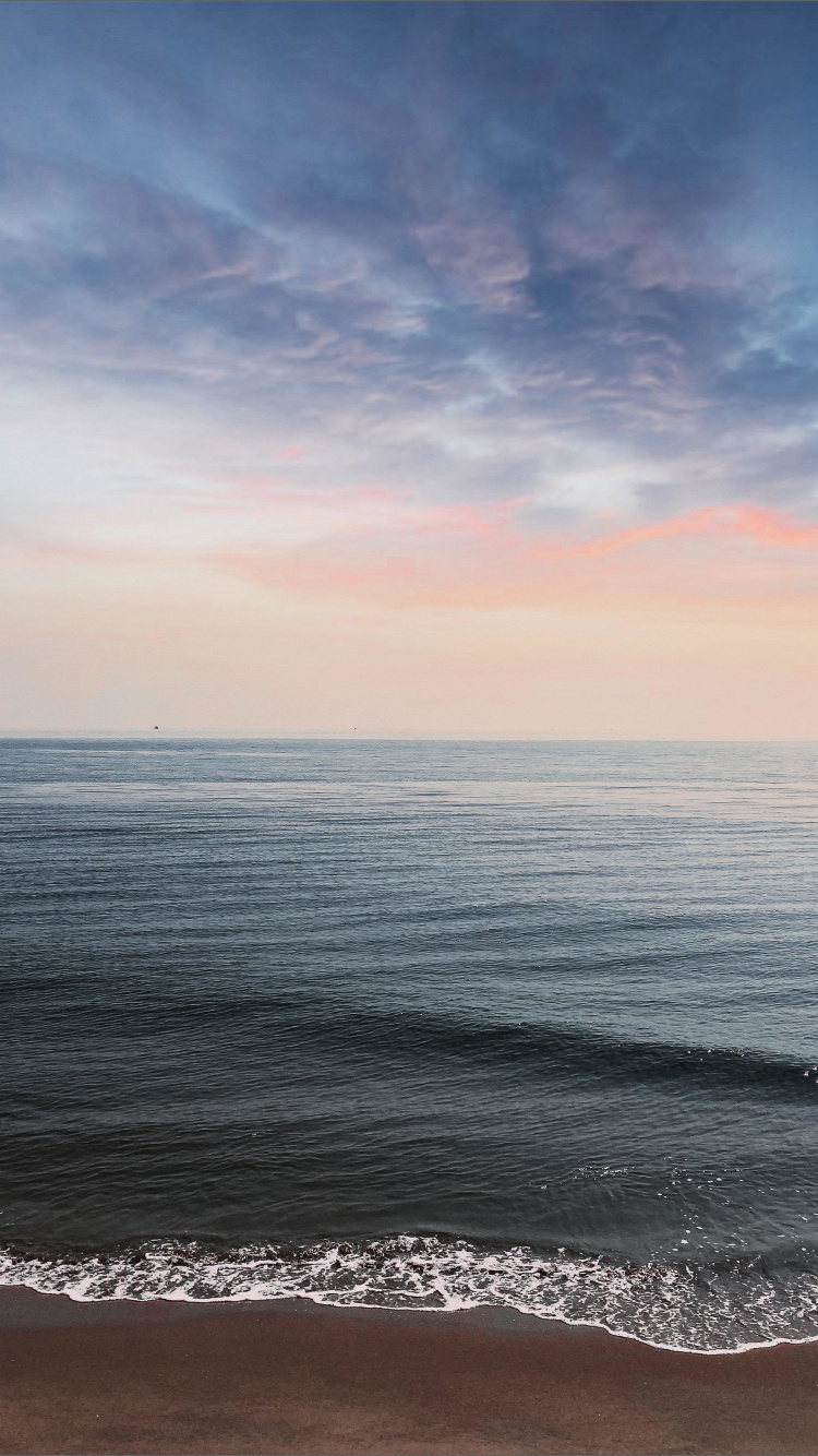 Beach, Calm And Peaceful, Sunset, Wallpaper - Sea - HD Wallpaper 
