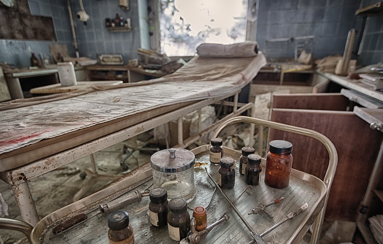 Photo Wallpaper Background, Office, Medication - Behind Closed Doors Urbex - HD Wallpaper 