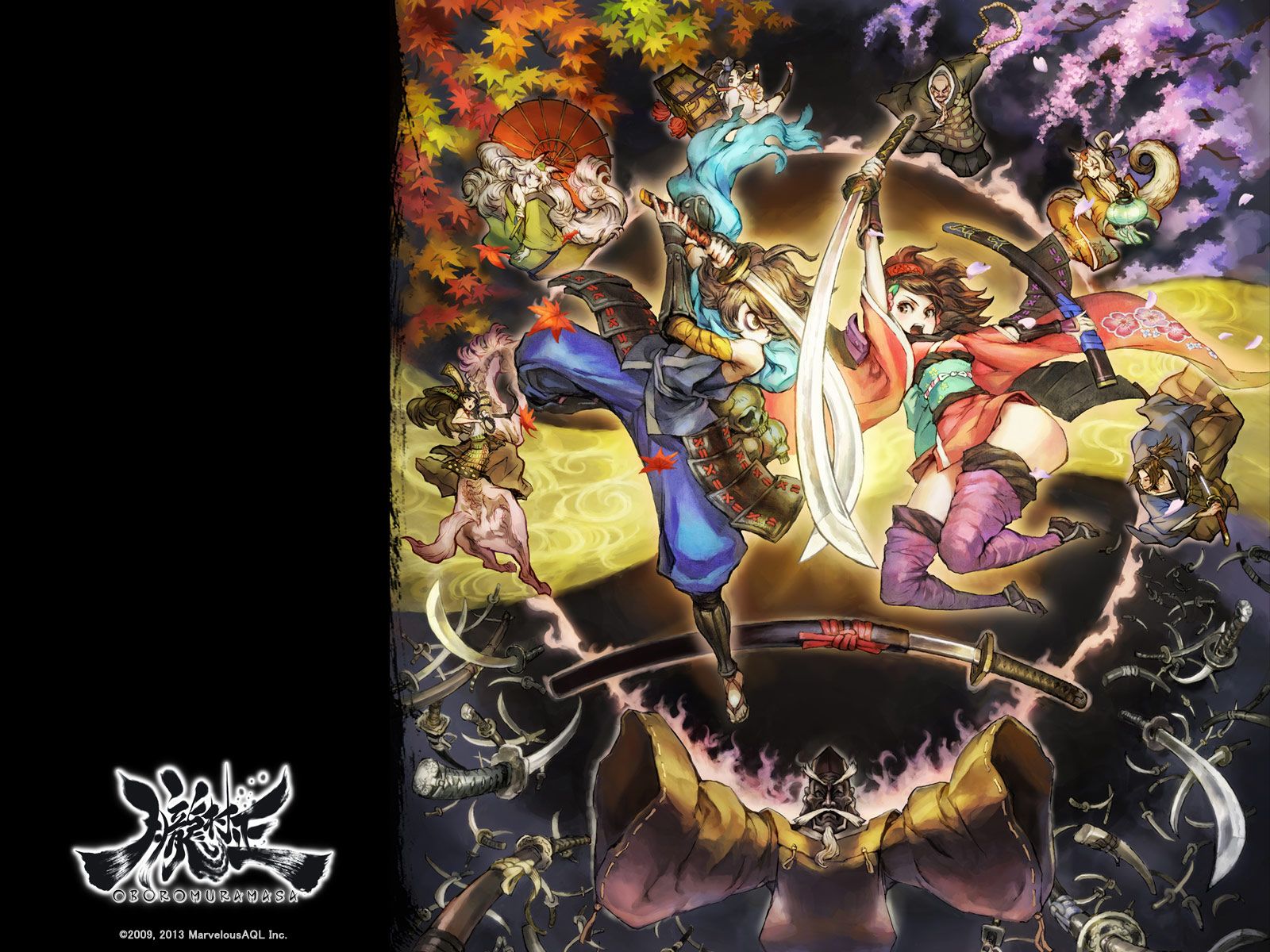 Muramasa Demon Blade Art - HD Wallpaper 