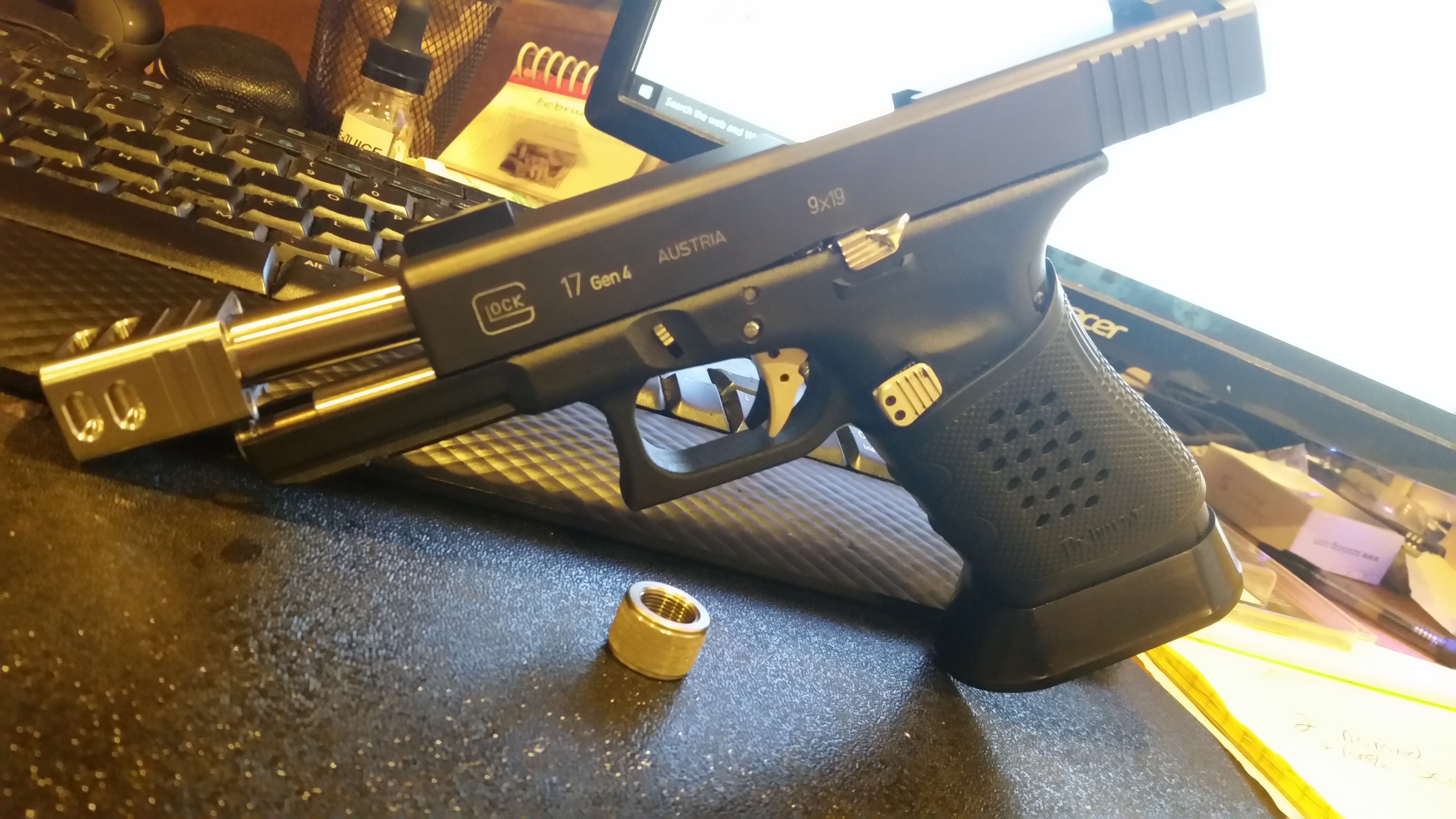 Glock 17 Gen 4 Wallpapers Images Photos Pictures Backgrounds - Double Diamond Glock Compensator - 5312x2988 Wallpaper Glock 17 Gen 4 Wallpapers Images Photos Pictures Backgrounds - Double Diamond Glock Compensator - 5312x2988 Wallpaper