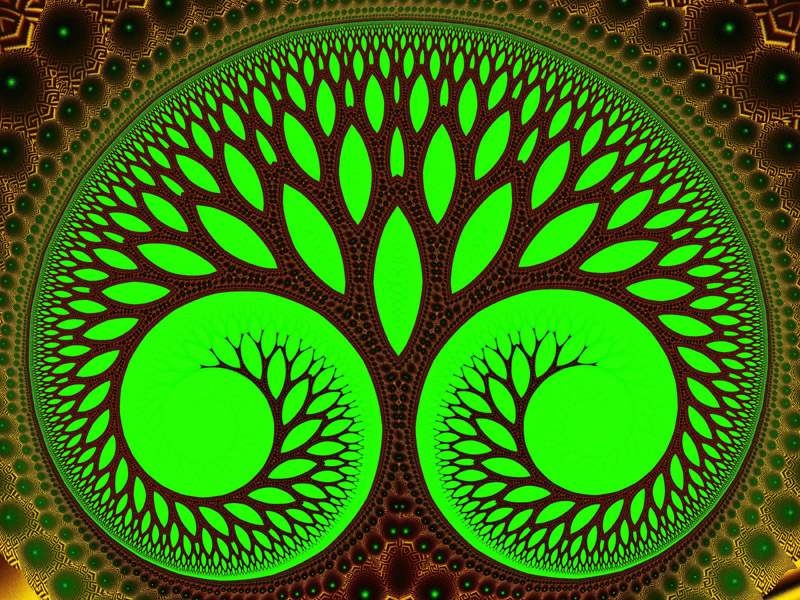 Fractal Art Wallpaper, Tree - Tree Fractal Art - 800x600 Wallpaper -  