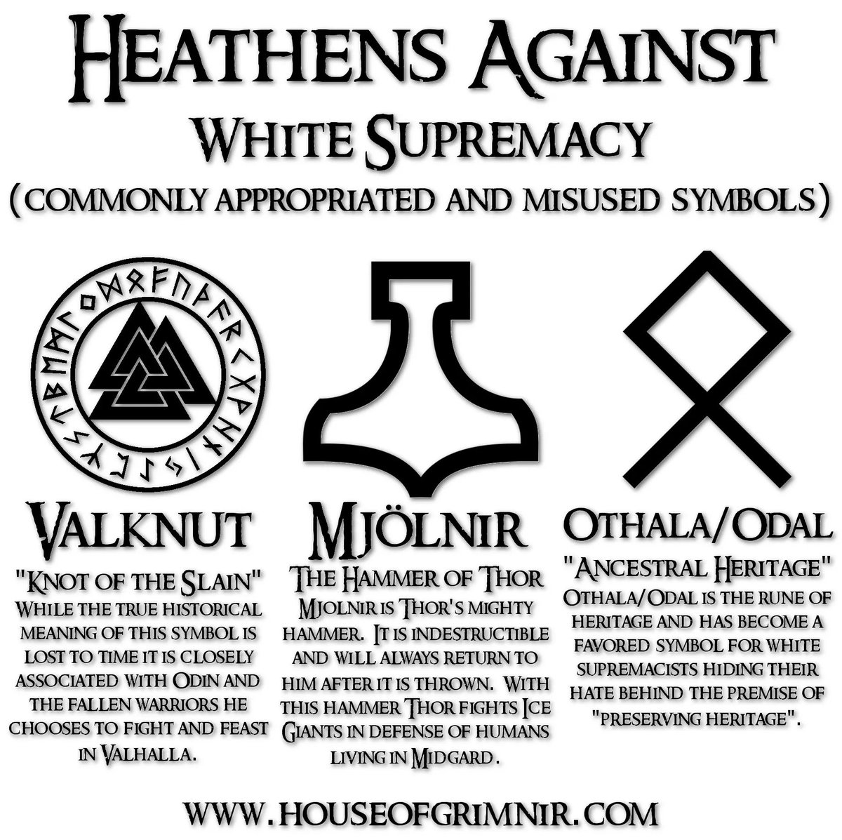 Heathens Against White Supremacy - HD Wallpaper 