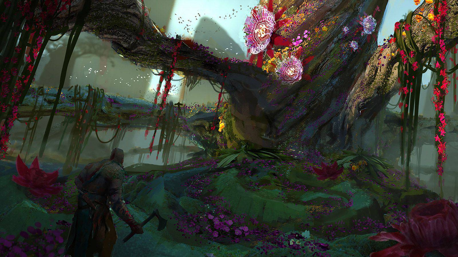 God Of War Realms - HD Wallpaper 