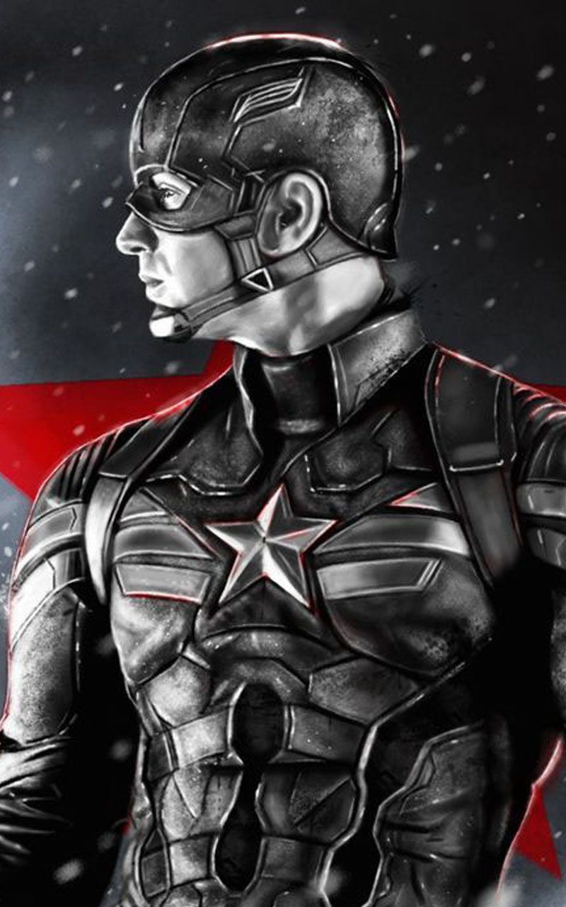 Captain America Winter Soldier Suit Drawing - HD Wallpaper 
