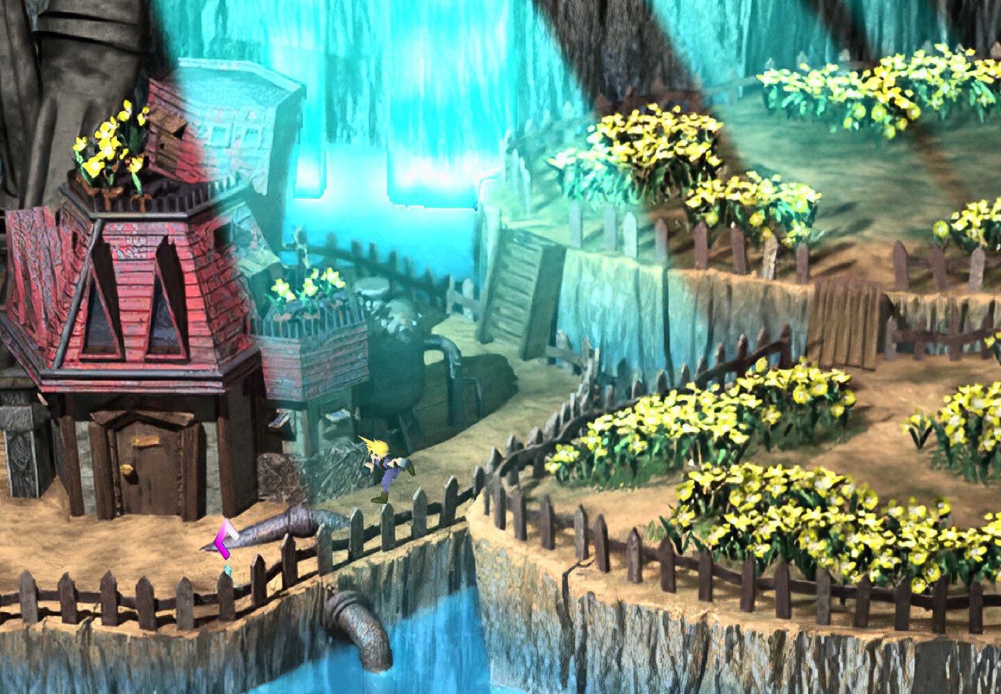 Final Fantasy Vii Background - HD Wallpaper 