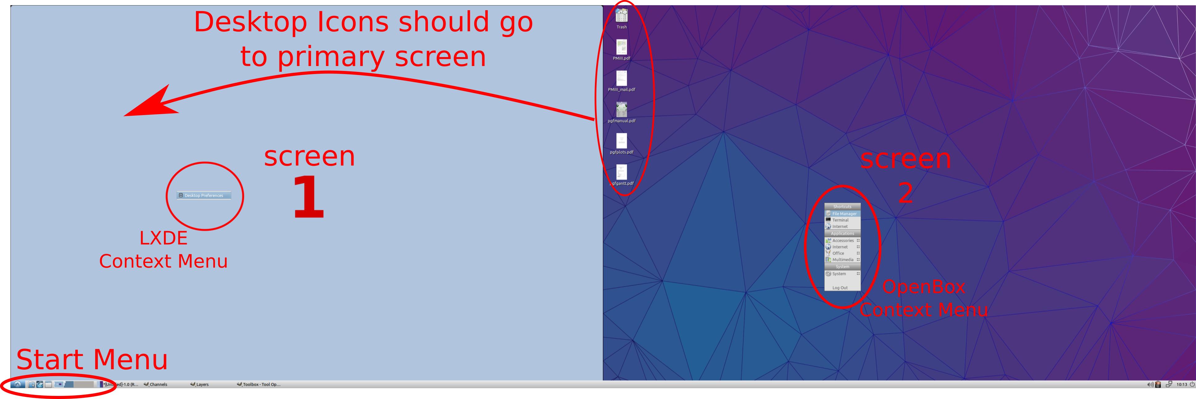Enter Image Description Here - Lubuntu Dual Monitor - HD Wallpaper 