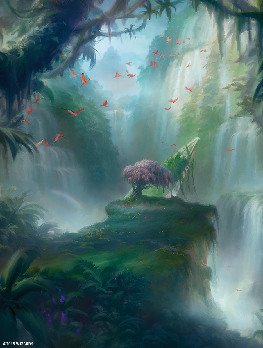 Misty Rainforest 160780 Cn - Misty Rainforest Mtg - HD Wallpaper 