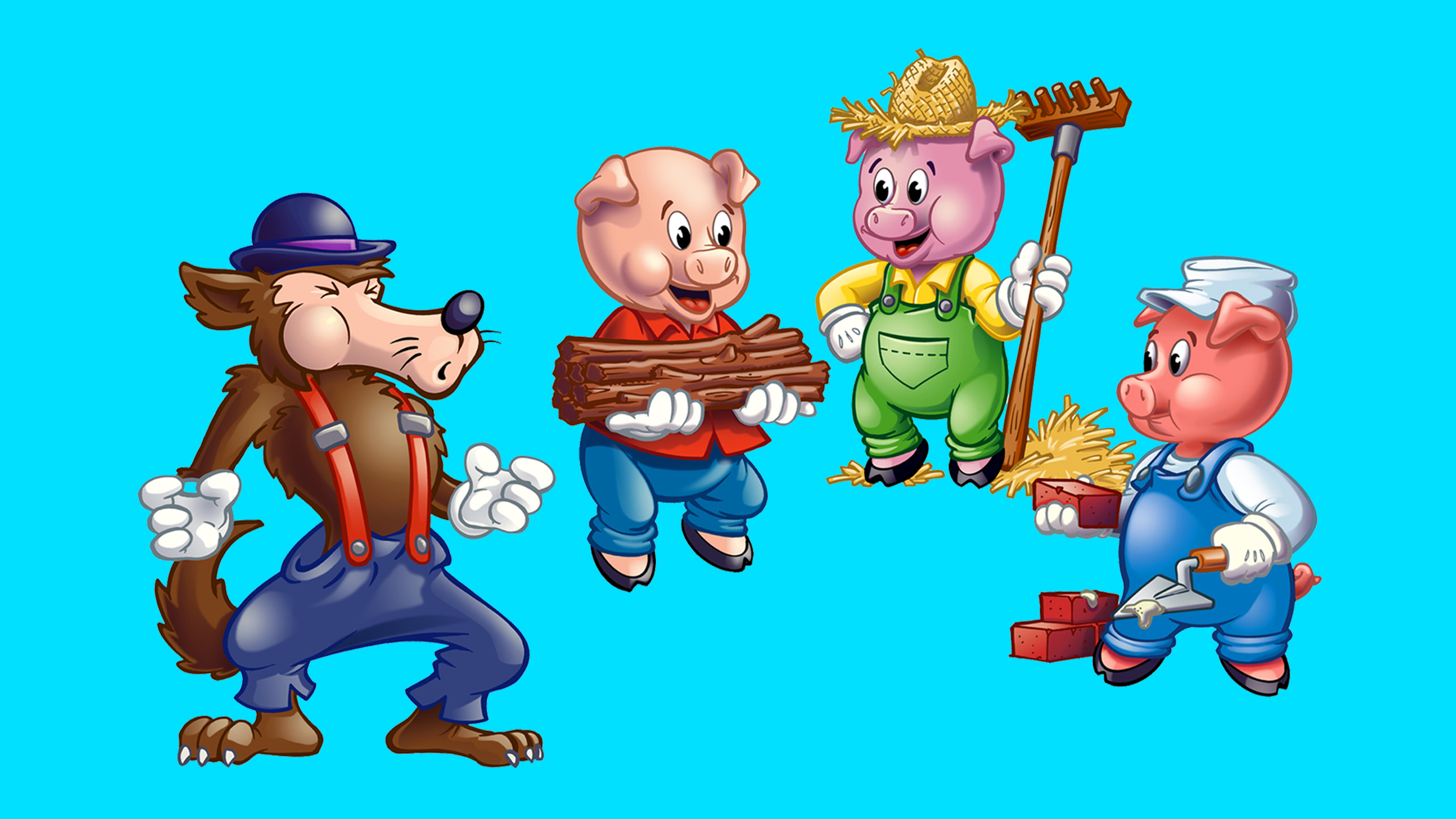The three little pigs. Three little Pigs story. Three little Pigs волк. The three little Pigs картинки.