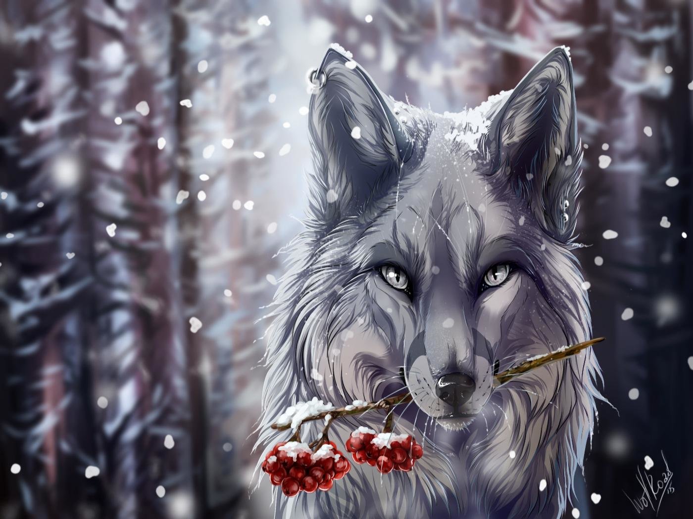 Free Download Wolf Fantasy Wallpaper Id - Wolf Fantasy Wallpaper Hd - HD Wallpaper 