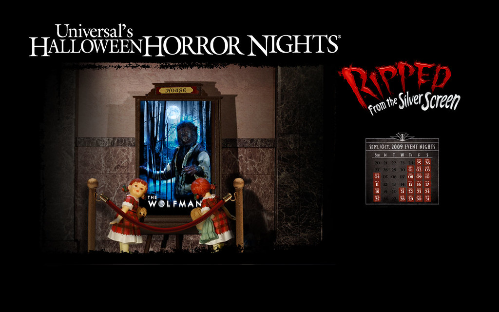 Halloween Horror Nights 2010 - HD Wallpaper 