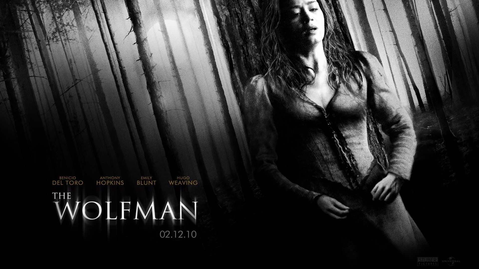 The Wolfman Movie Wallpapers - Wolfman Emily Blunt - HD Wallpaper 