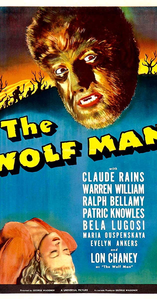 Wolf Man 1941 Poster - HD Wallpaper 