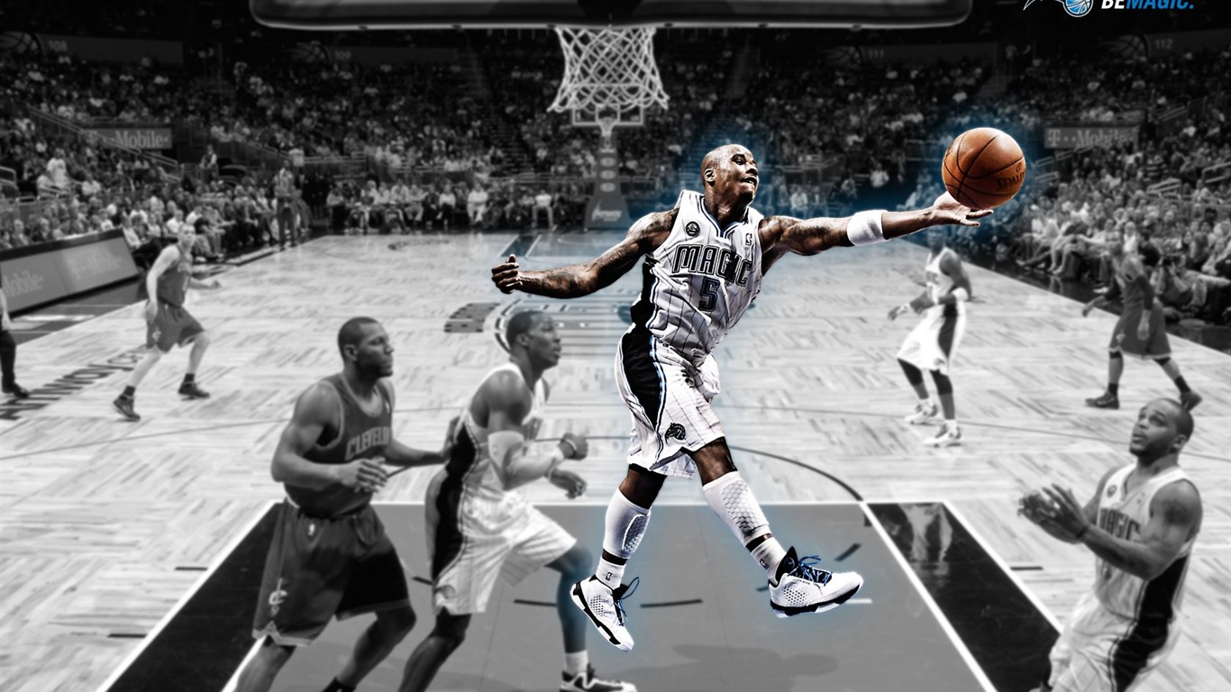 2010-11 Season Nba Orlando Magic Desktop Wallpaper - Block Basketball - HD Wallpaper 