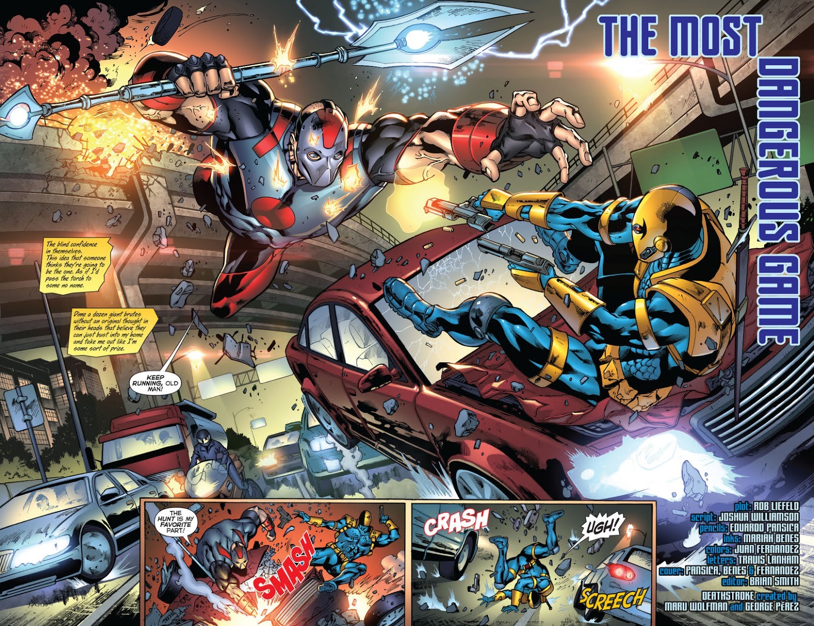 Deathstroke Dioses De La Guerra - HD Wallpaper 