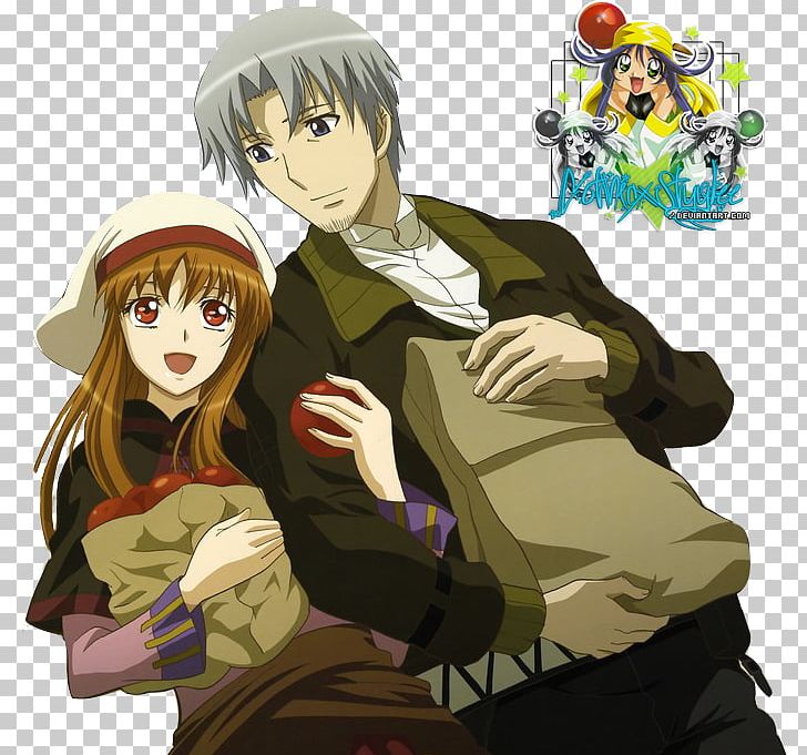 Spice And Wolf Png, Clipart, Anime, Cartoon, Desktop - Spice And Wolf Holo And Lawrence - HD Wallpaper 