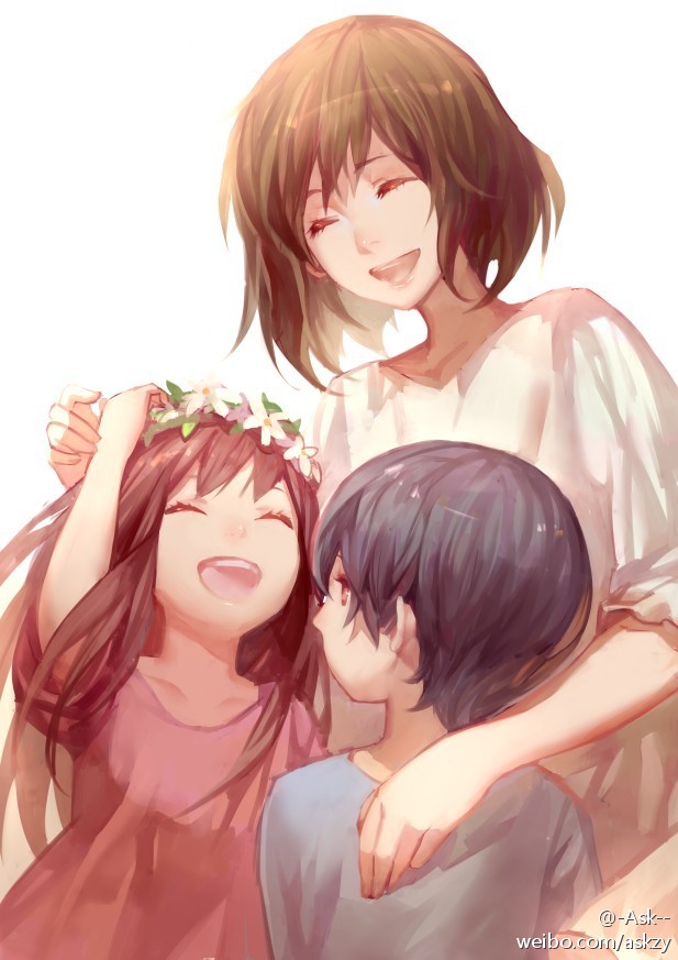 Anime, Asukaziye, Ookami Kodomo No Ame To Yuki, Hana - Anime Girl And Her Brother - HD Wallpaper 