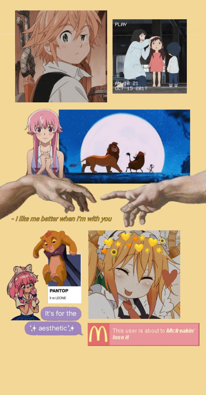 #aesthetic #wallpaper #mirainikki #wolfchildren #meliodas - Creation Of Adam, C.1510 (detail) - HD Wallpaper 