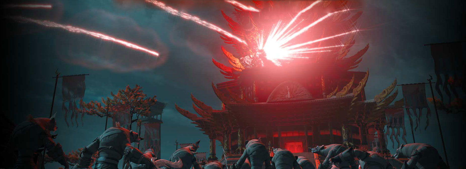 Kungfu Panda Pagoda - HD Wallpaper 