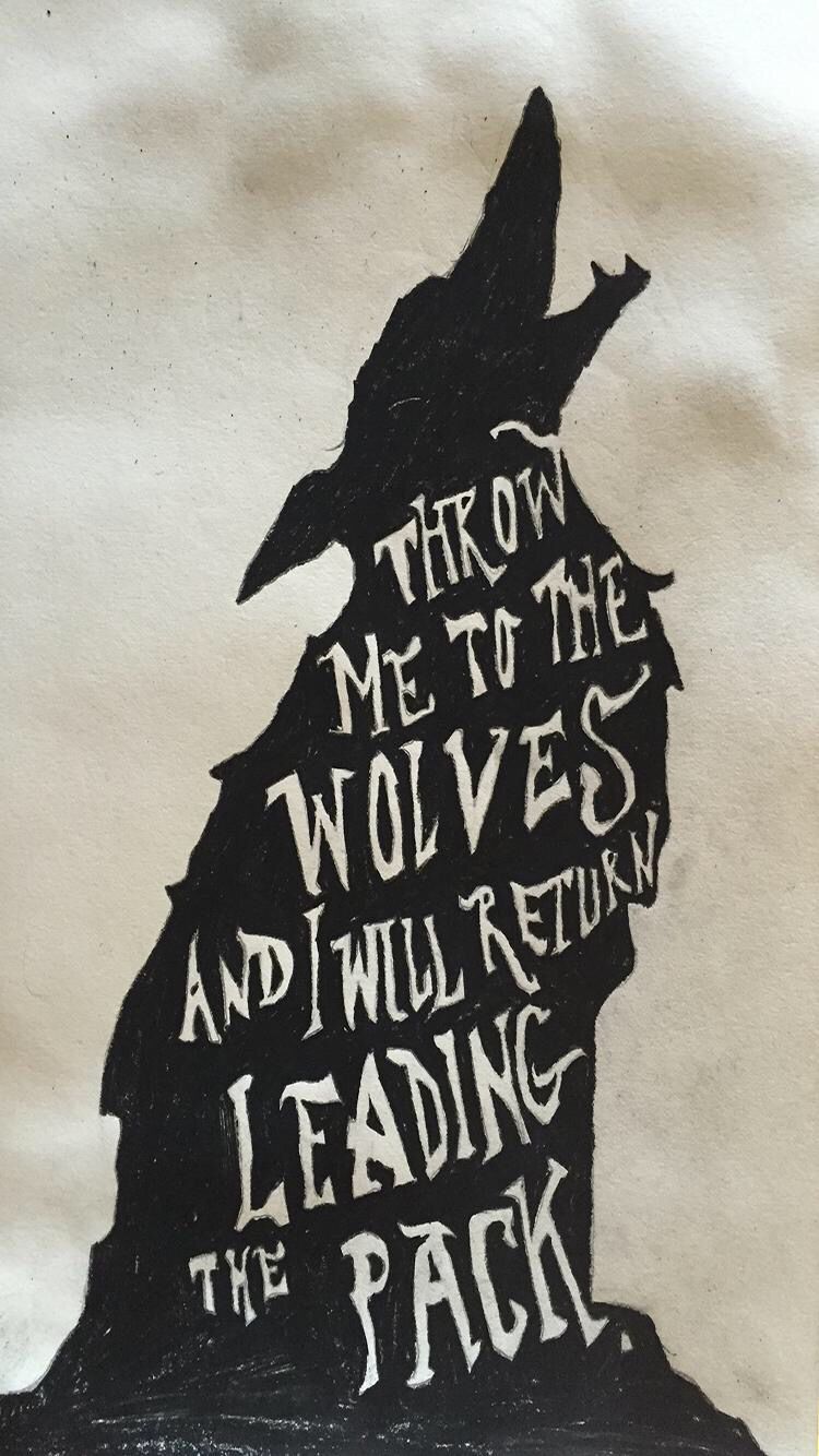 Throw Me To The Wolves Iphone - HD Wallpaper 