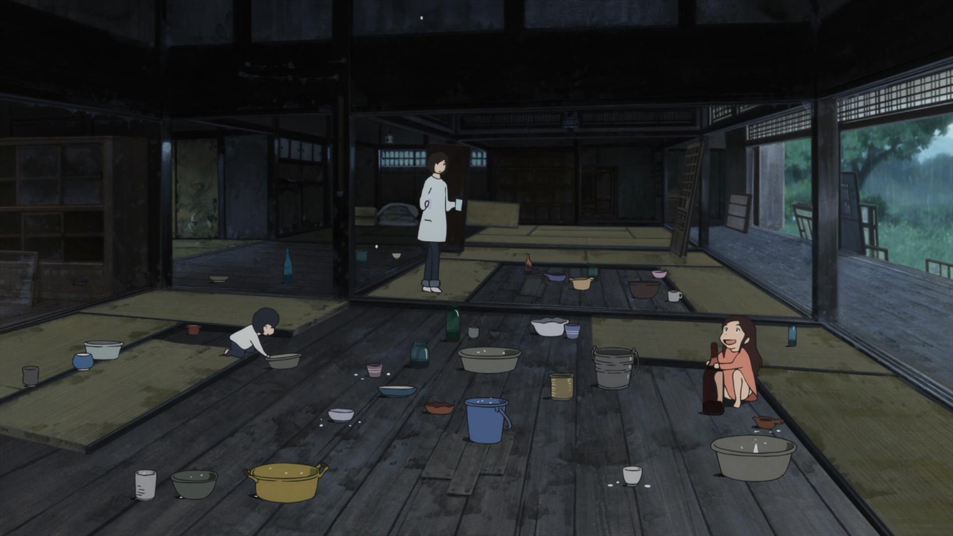 Ame And Yuki Home - HD Wallpaper 