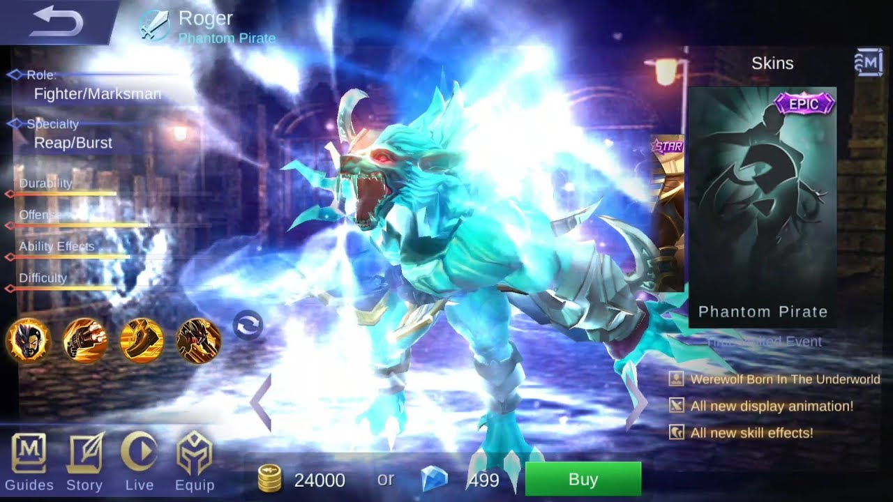 Roger Phantom Pirate Wolf - HD Wallpaper 